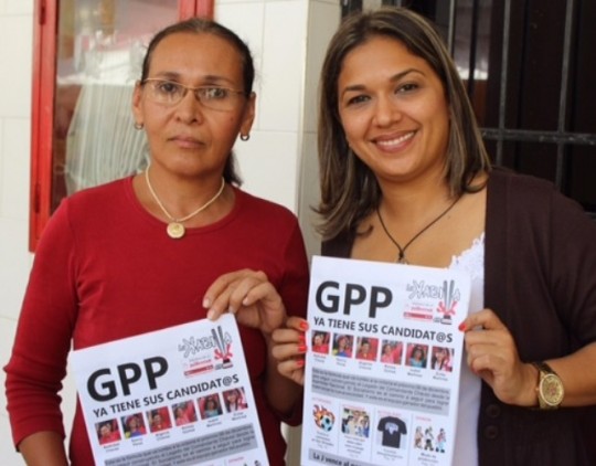 Candidatas GPPSB Barinas