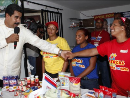 Mercal casa por casa