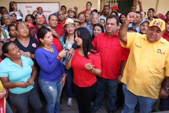 Stella Lugo en simulacro