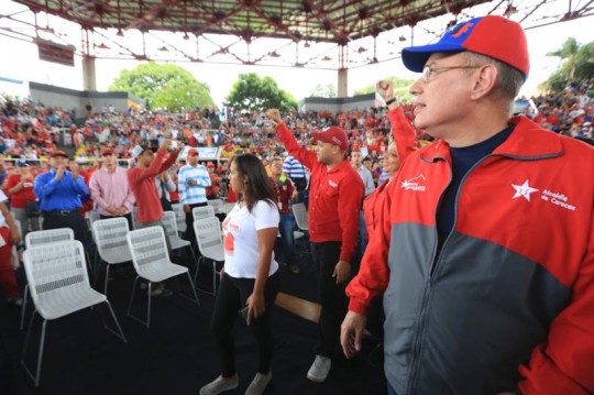 Dugarte con candidatos