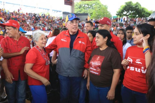 Dugarte con candidatos
