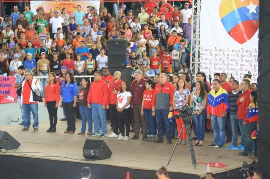 Dugarte con candidatos