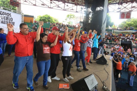 Dugarte con candidatos