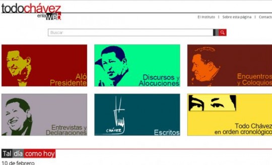 Portal Web Todo Chávez