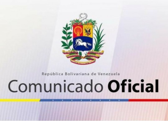 Comunicado oficial