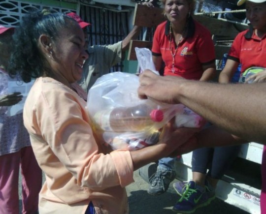 Distribución de alimentos 