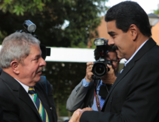Lula y Maduro