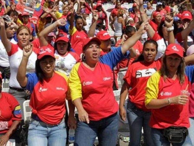 Mujeres marchan este martes en Caracas por la soberanía de la Patria | PSUV