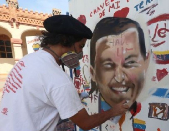 Pintando con el Arañero