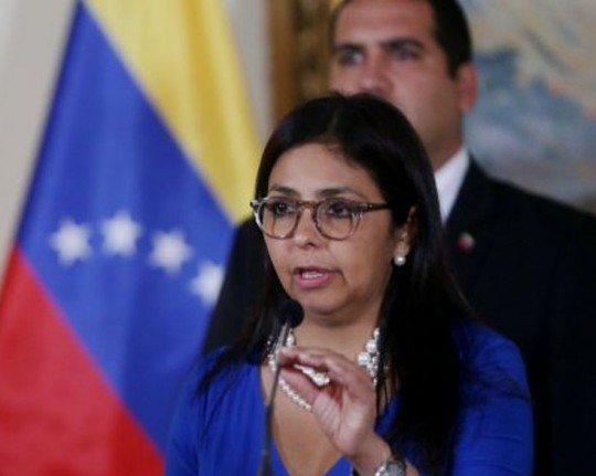 Canciller Delcy Rodríguez