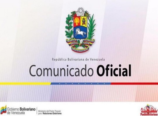 Comunicado oficial