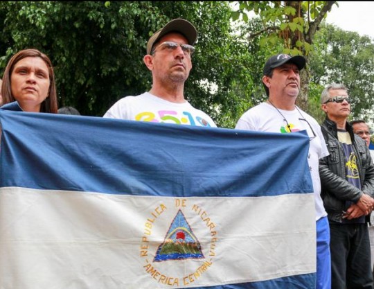 Voceros de la comunidad Nicaragüense