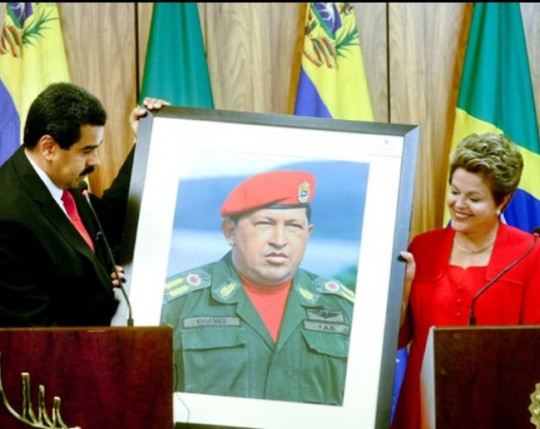 Dilma y Maduro