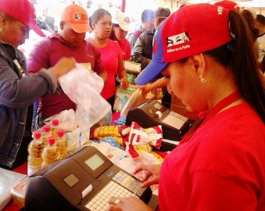 Distribución de alimentos