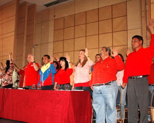 Equipo político del PSUV Nueva Esparta