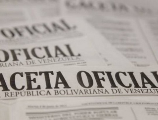 Gaceta oficial 11