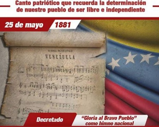 Gloria al Bravo Pueblo