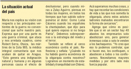 LA SITUACION