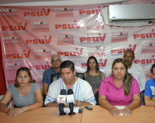 Equipo político regional del PSUV Guárico