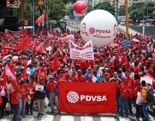 Trabajadores petroleros