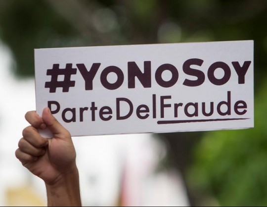 Yo no soy parte del fraude