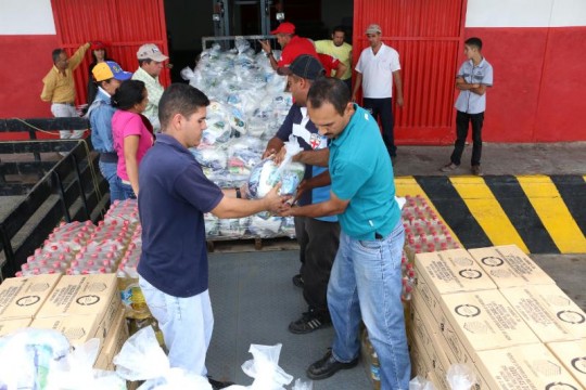 Distribución de alimentos