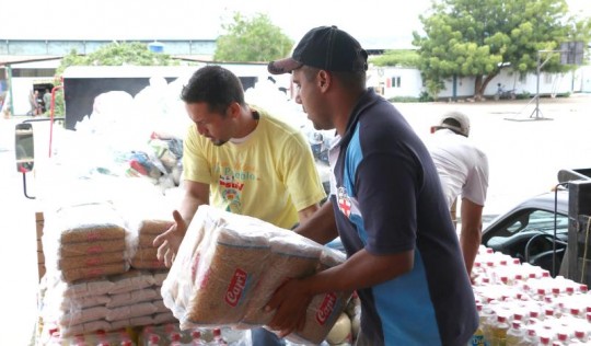Distribución de alimentos