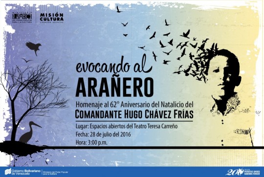 Invitación Evocando al Arañero