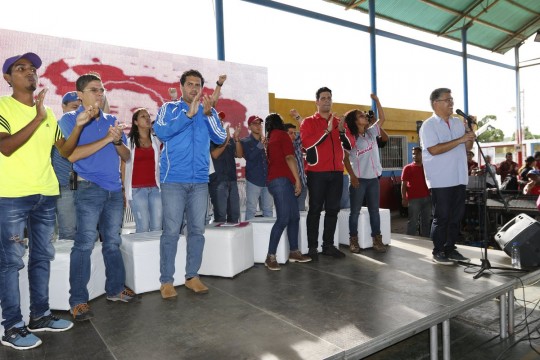 Juramentación del JPsuv en Anzoátegui