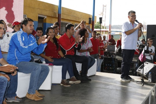 Juramentación del JPsuv en Anzoátegui