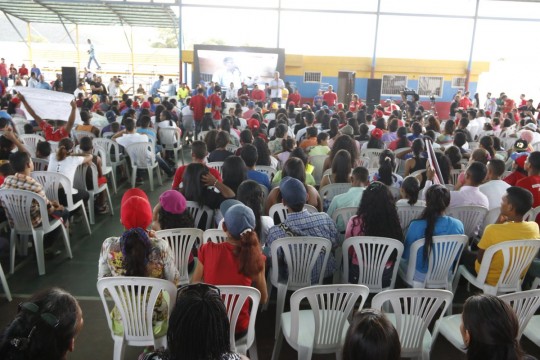 Juramentación del JPsuv en Anzoátegui