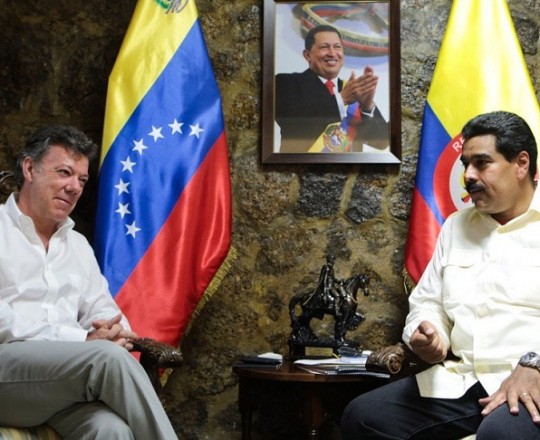 Nicolás Maduro Juan Manuel Santos