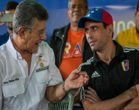 Ramos Allup y Capriles