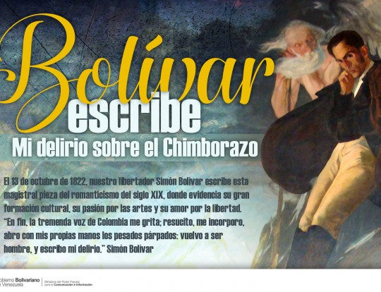 Bolívar Escribe Mi Delirio...