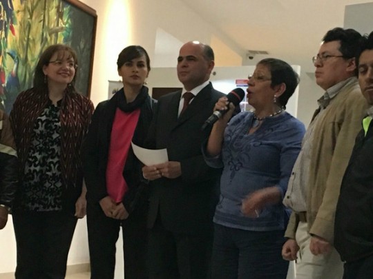 Manuel Quevedo en Quito