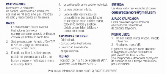 bases del concurso