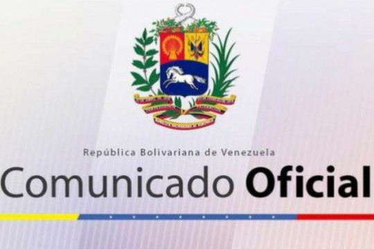 Comunicado.