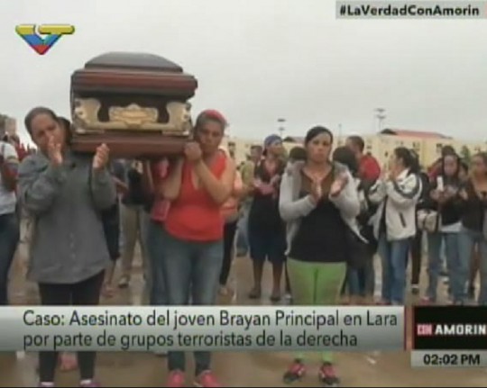 Asesinato Brayan Principal