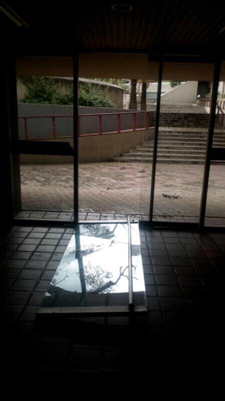 Atacaron la madrugada de este viernes el auditorio Juan Bautista Plaza de Biblioteca Nacional