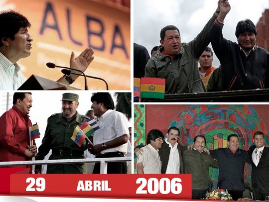 Efeméride Bolivia al ALBA-TCP