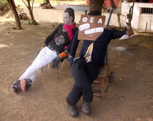 Quema de Judas Falcón