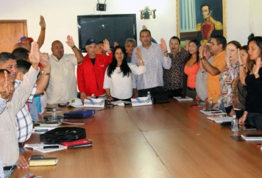 JURAMENTACIÓN COMANDO CONSTITUYENTE 1