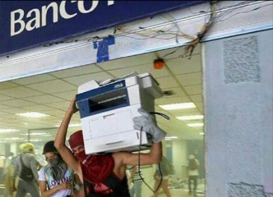 Saqueo al Banco Provincial