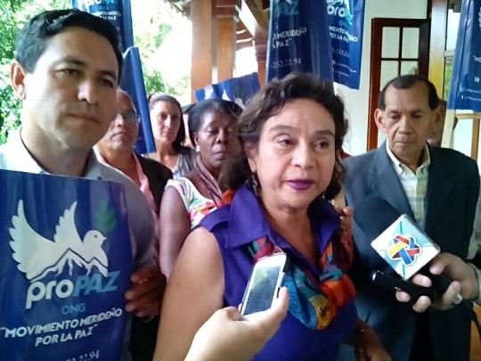 Miriam Briceño, señaló que la idea principal de este movimiento es evitar que los procesos penales sean sesgados y queden impunes