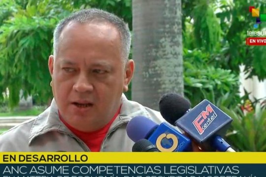 Foto: Captura de pantalla TeleSur 