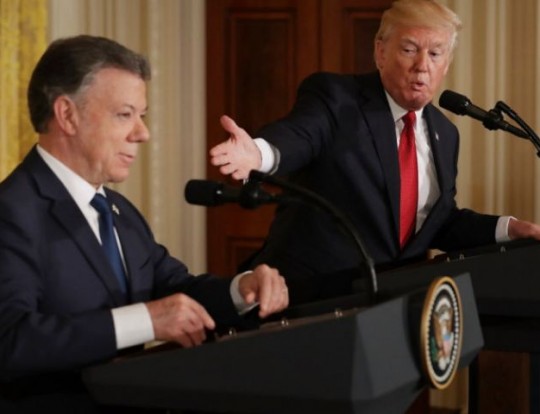 Santos y Trump