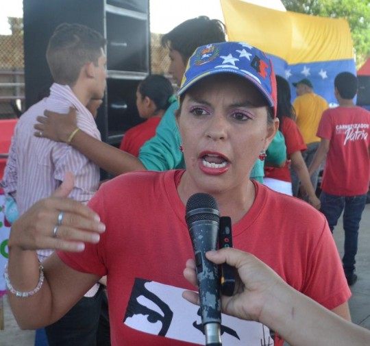 Yurbi López representante de los CLAP en el municipio Pedraza