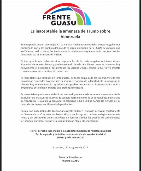 comunicado
