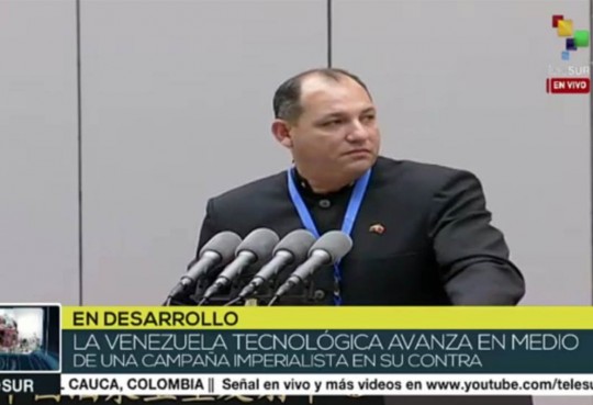 Foto: Captura de pantalla TeleSur 