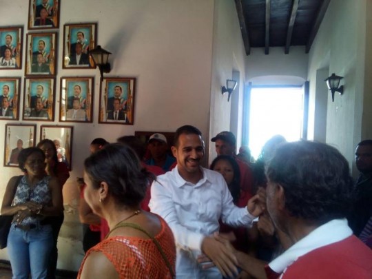 Encuentro con trabajadores